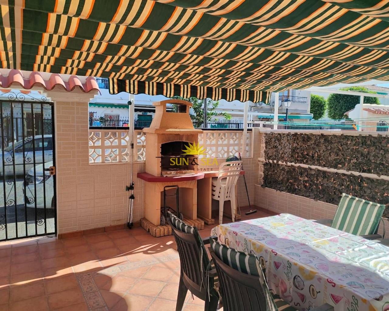 Terrace of House or chalet to rent in Santa Pola  with Heating, Terrace and Furnished