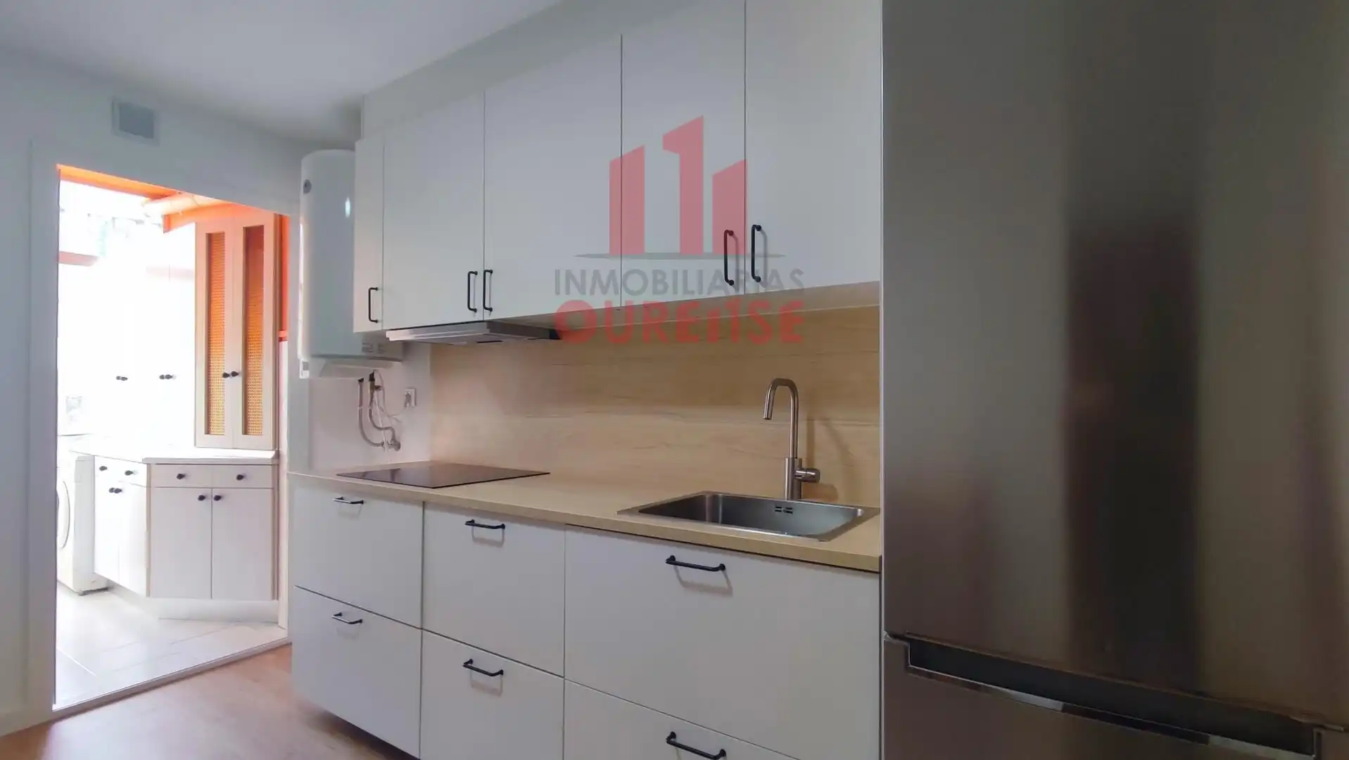 Cocina de Piso de alquiler en Ourense Capital  con Amueblado