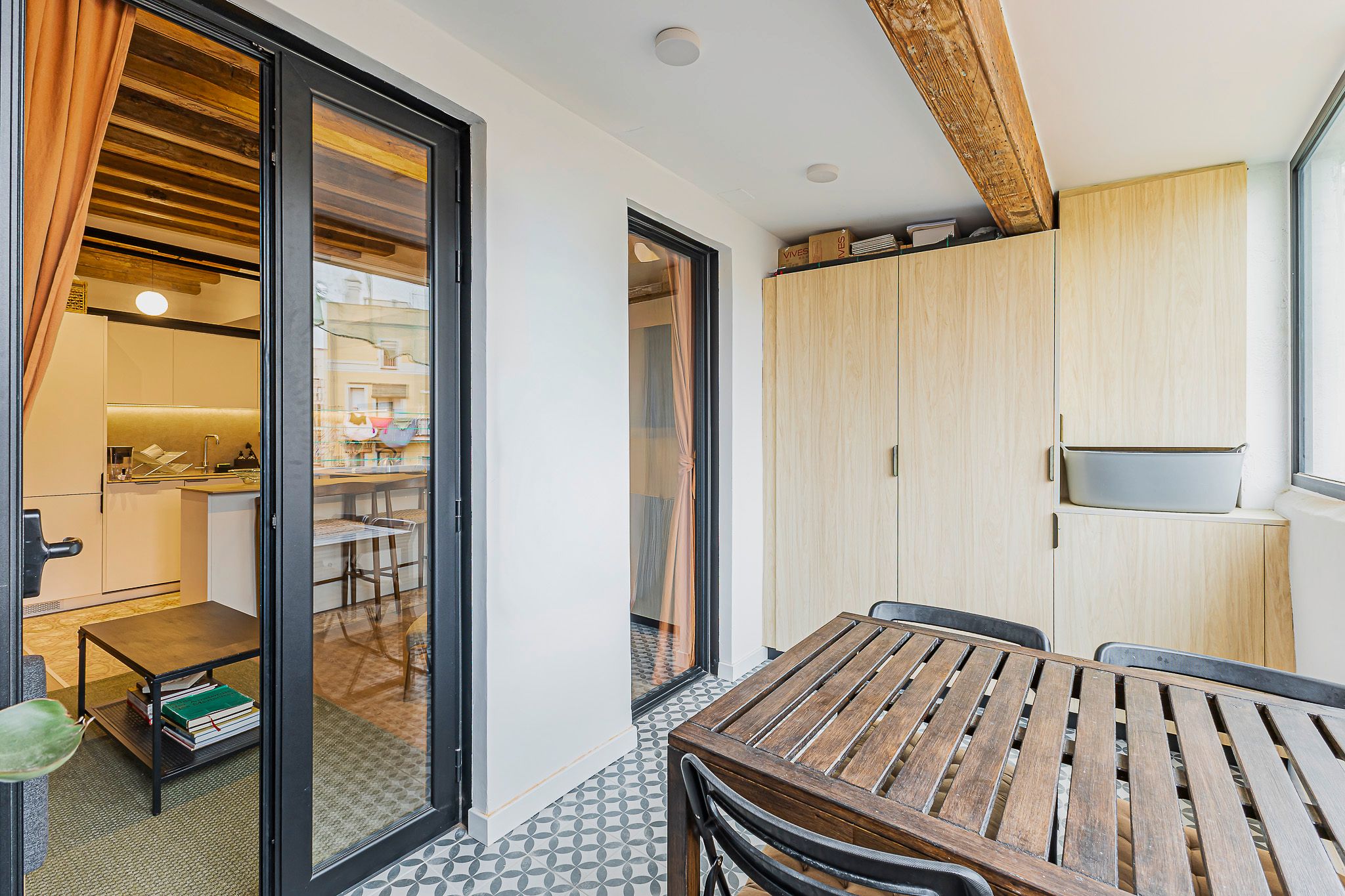 Terrasse von Wohnung zum Verkauf in  Barcelona Capital mit Klimaanlage, Heizung und Terrasse