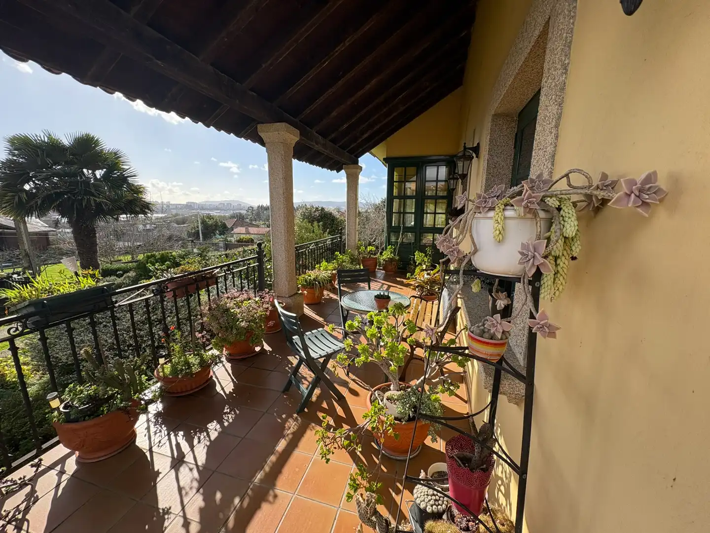 Terraza de Casa o chalet en venta en Narón con Calefacción, Jardín privado y Parquet