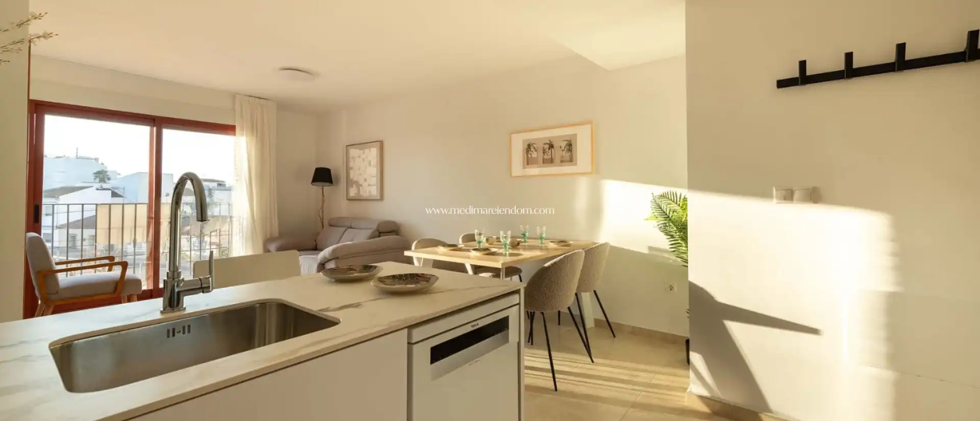 Sala de estar de Apartamento en venta en Murcia con Aire acondicionado, Calefacción y Terraza