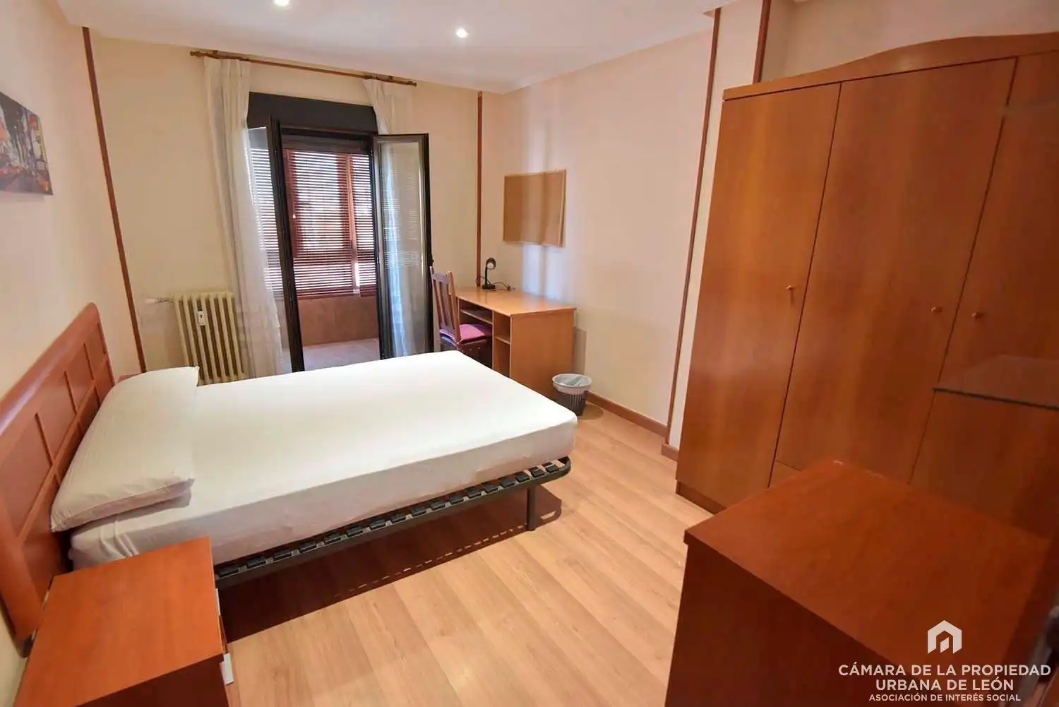 Bedroom of Flat for rent in León Capital   with Heating and Furnished