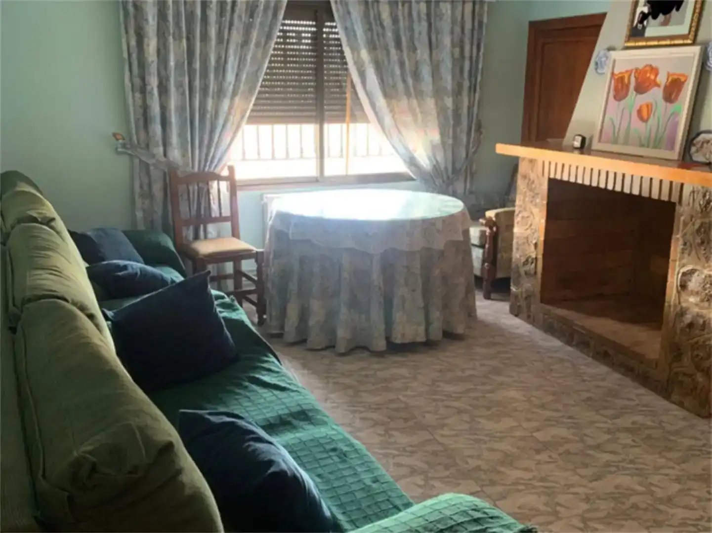 Living room of Flat for rent in Salobre  with Furnished