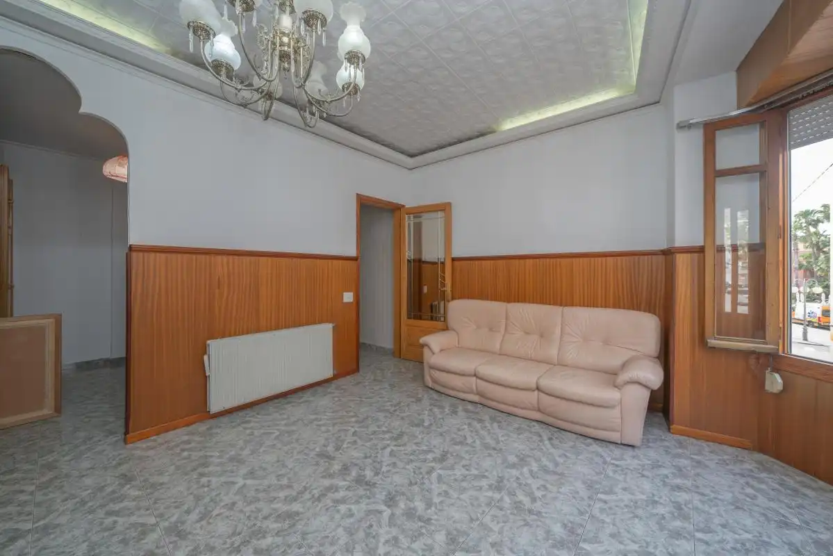 Sala de estar de Casa adosada en venta en Teulada con Aire acondicionado, Calefacción y Terraza