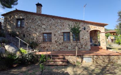 Vista exterior de Casa o xalet en venda en Santa Cristina d'Aro amb Aire condicionat i Terrassa