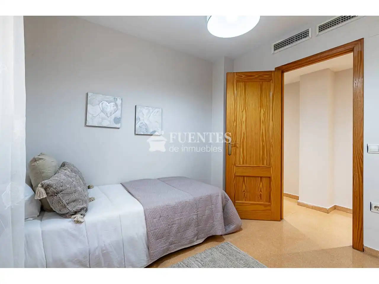 Bedroom of Flat for sale in Alicante / Alacant  with Air Conditioner