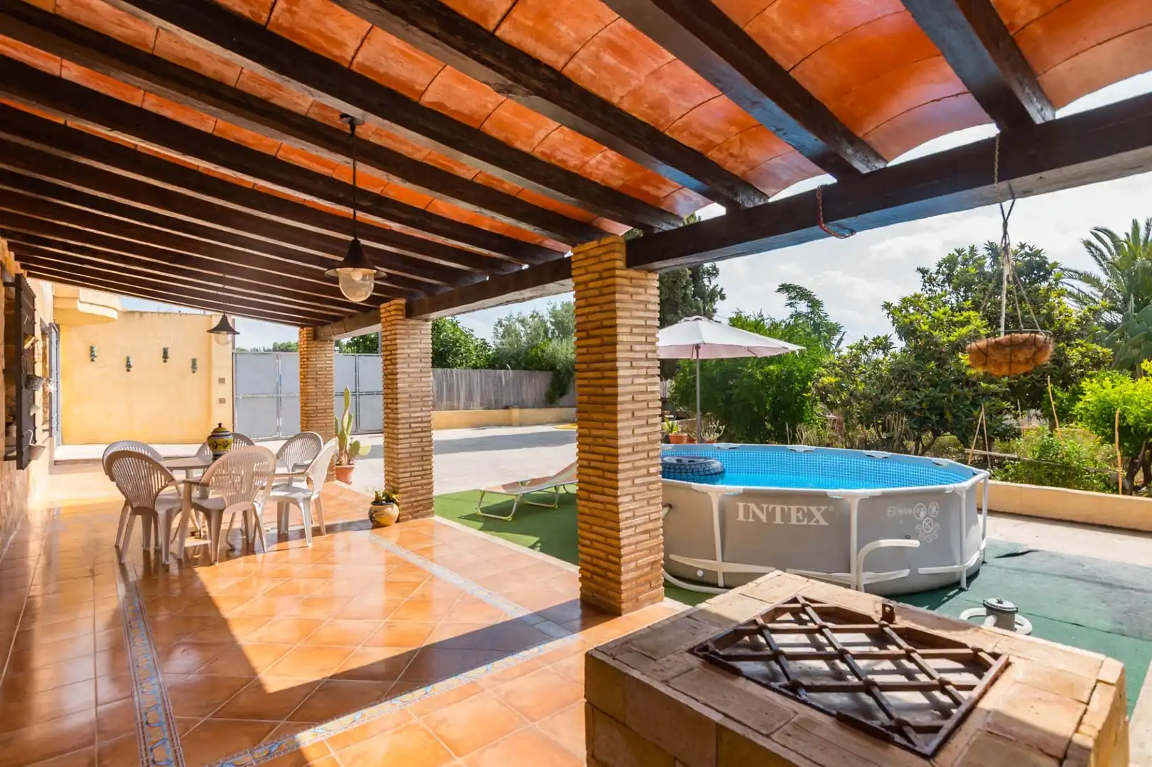Terrassa de Casa o xalet en venda en Murcia amb Aire condicionat i Balcó
