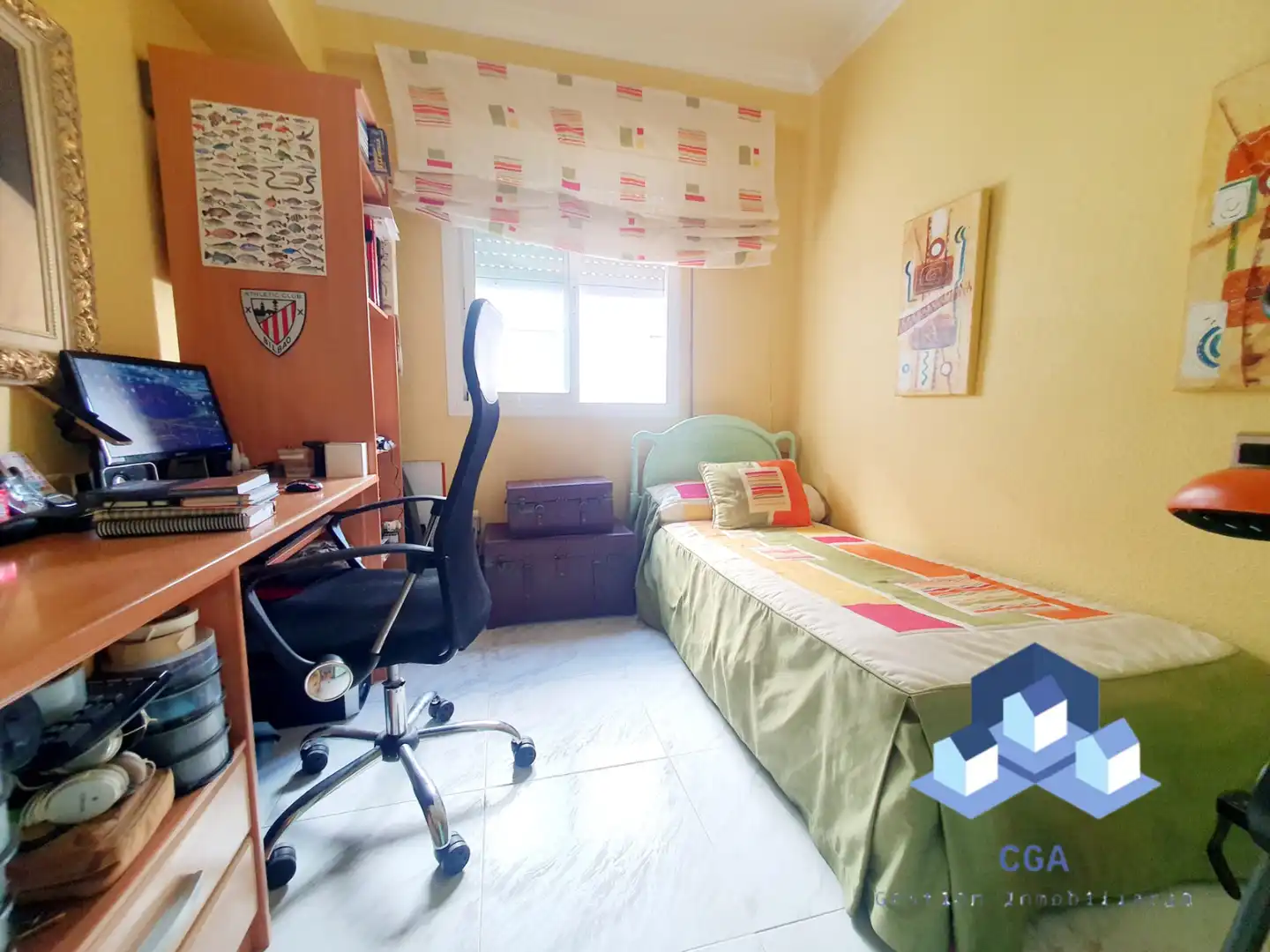 Bedroom of Flat for sale in Lorca  with Storage room, Furnished and Oven