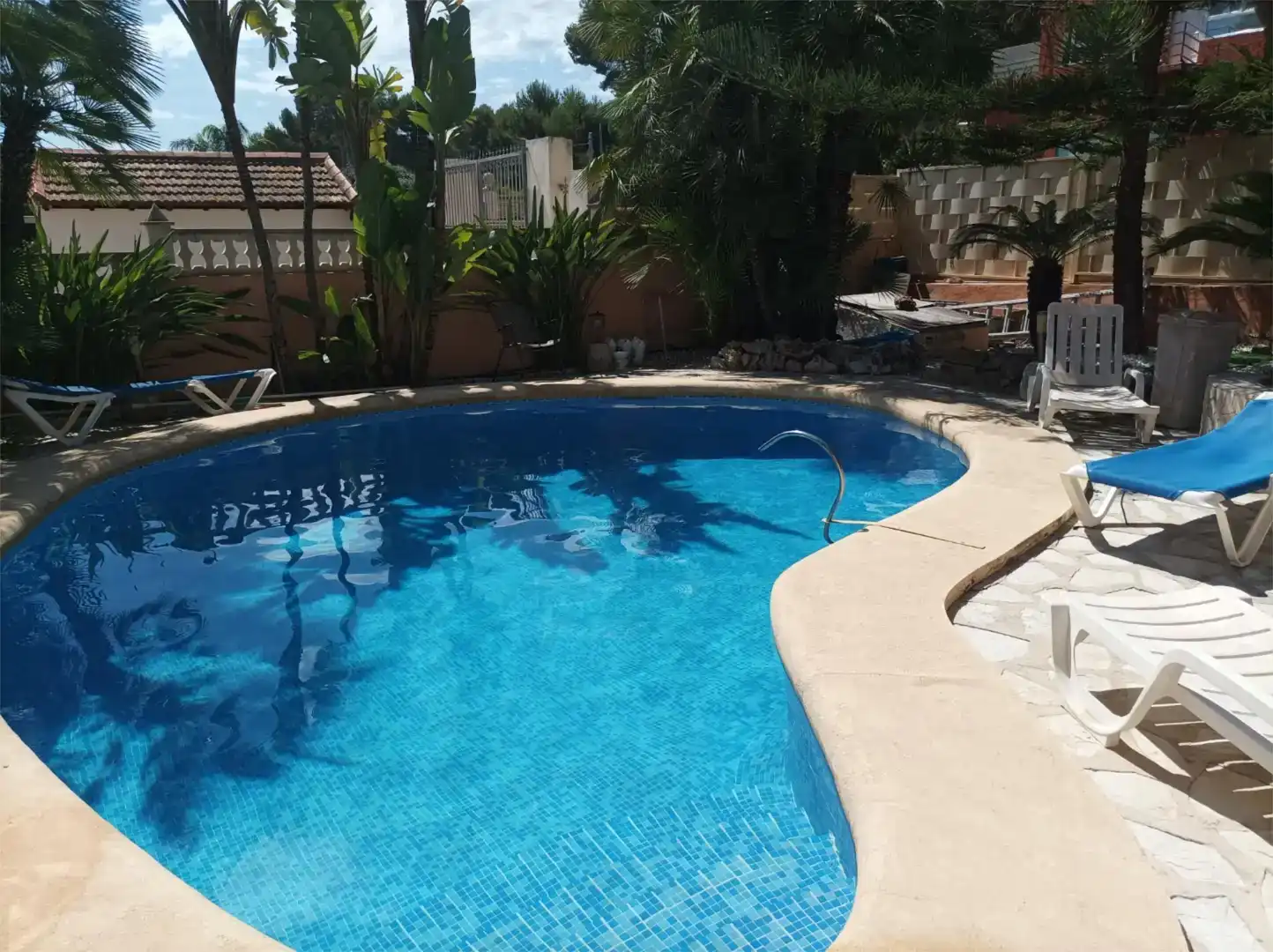 Piscina de Casa o xalet de lloguer en Dénia amb Aire condicionat, Jardí privat i Parquet