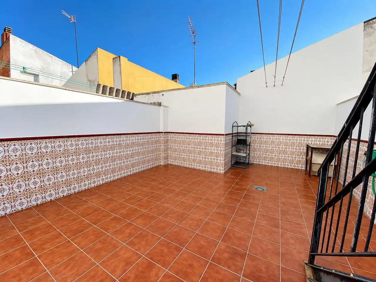 Terrassa de Casa o xalet en venda en San Pedro de Mérida amb Aire condicionat i Terrassa