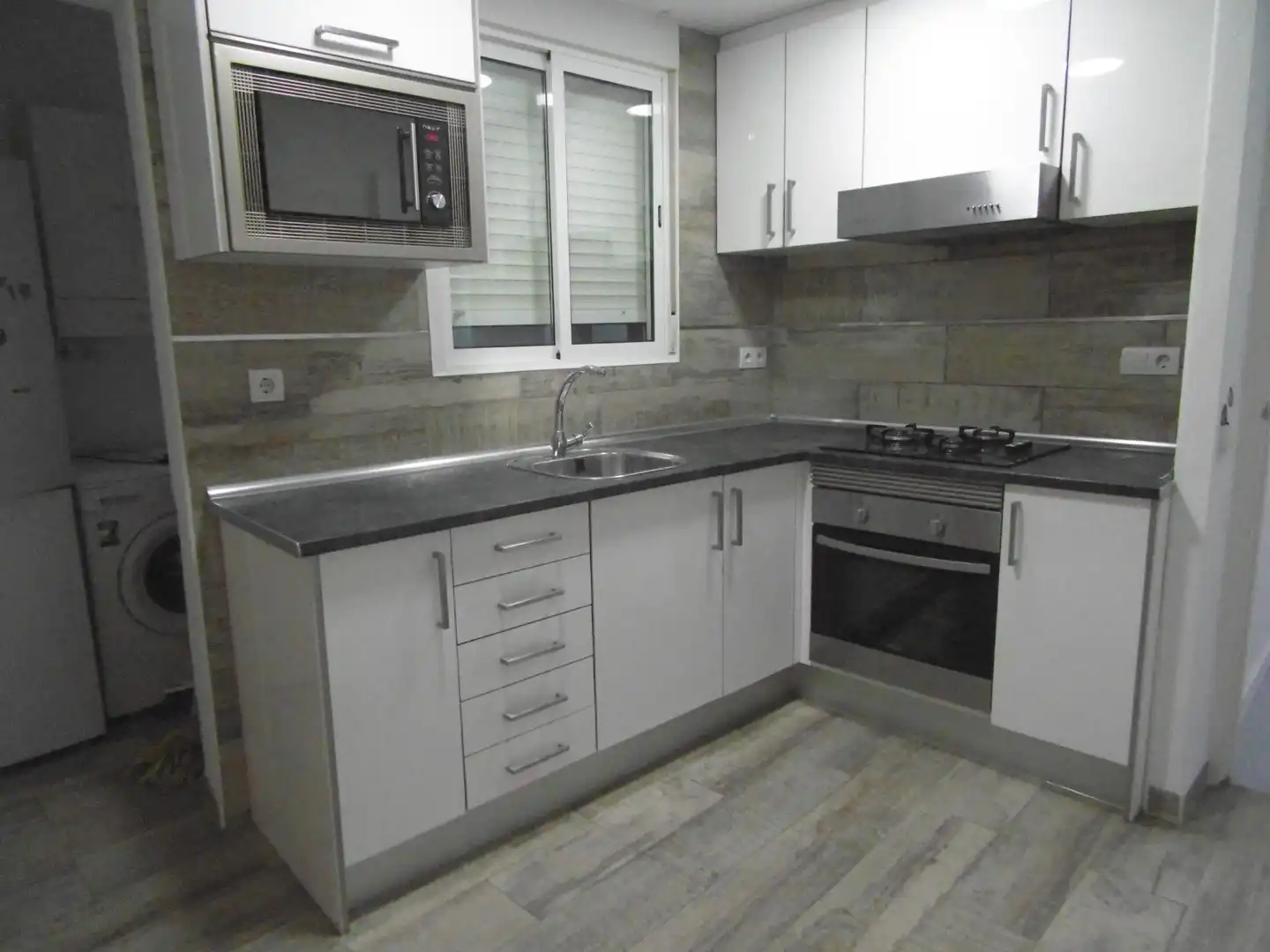 Kitchen of Flat for rent in Castellón de la Plana / Castelló de la Plana  with Furnished