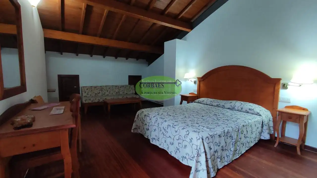 Habitación de Finca rústica en venta en A Peroxa  con Calefacción, Terraza y Amueblado