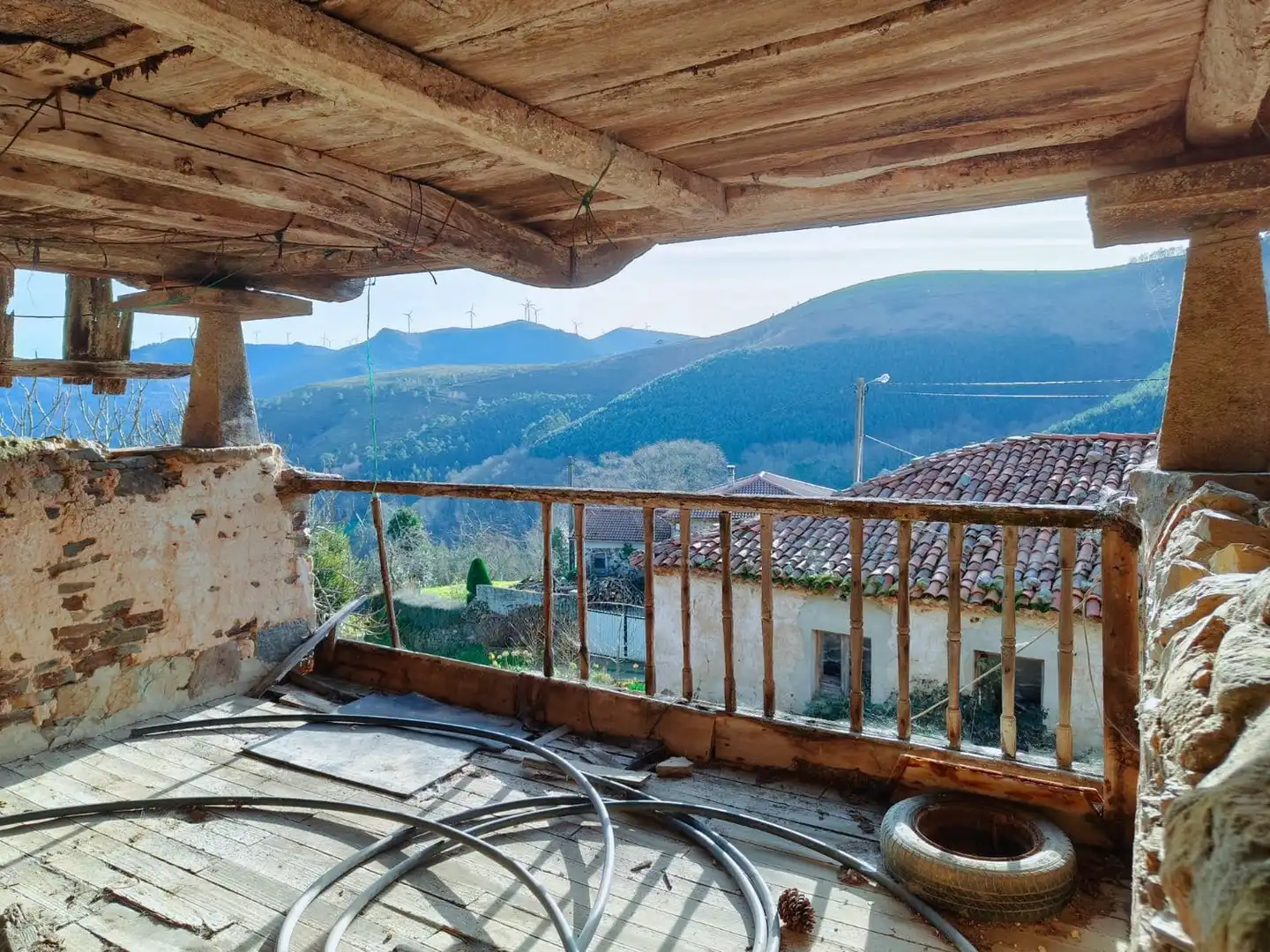 Terraza de Casa o chalet en venta en Valdés - Luarca con Terraza, Trastero y Piscina