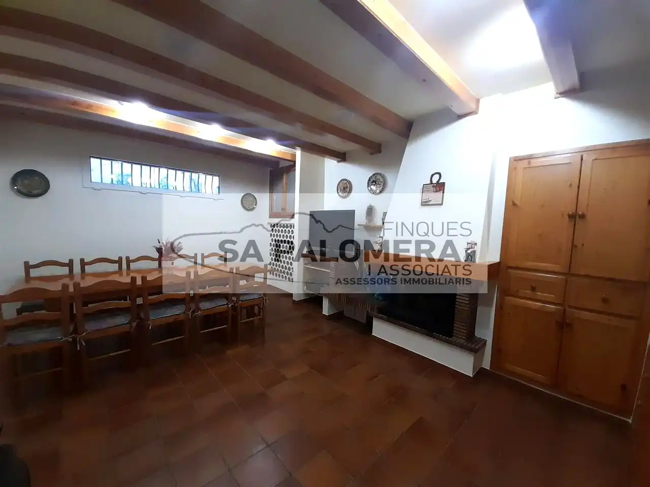 Comedor de Casa o chalet en venta en Blanes con Aire acondicionado, Jardín privado y Terraza