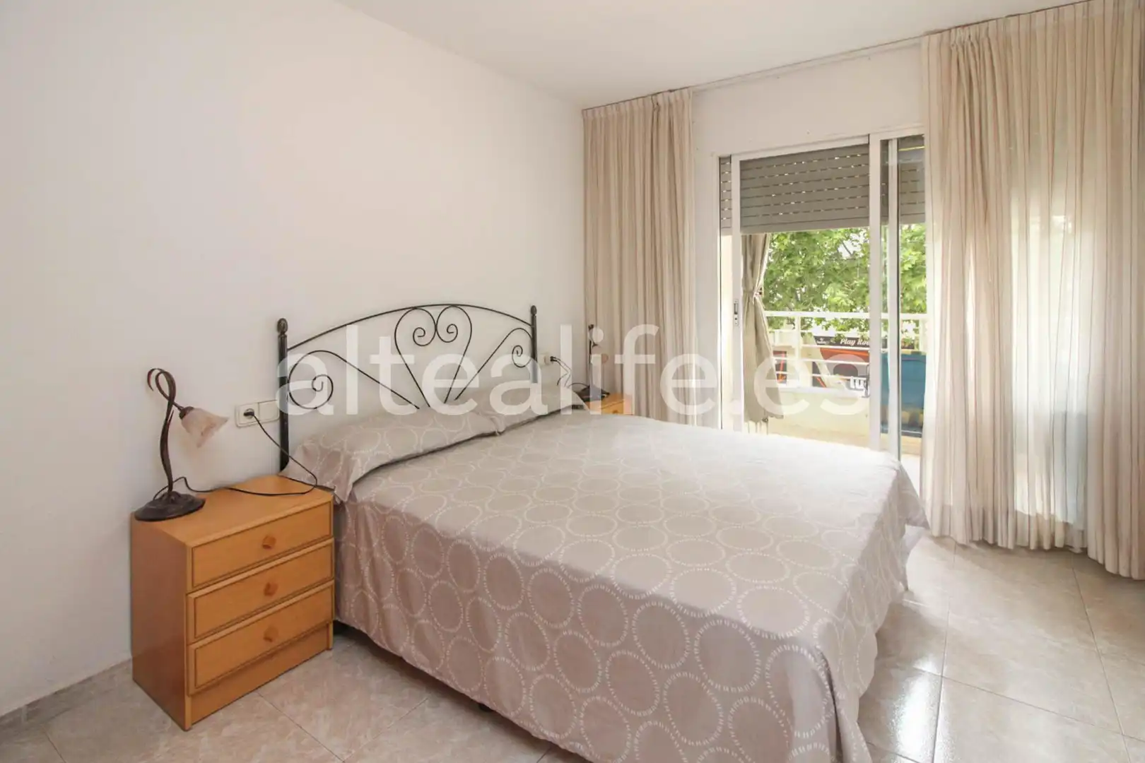 Schlafzimmer von Wohnungen zum Verkauf in Altea mit Klimaanlage und Balkon