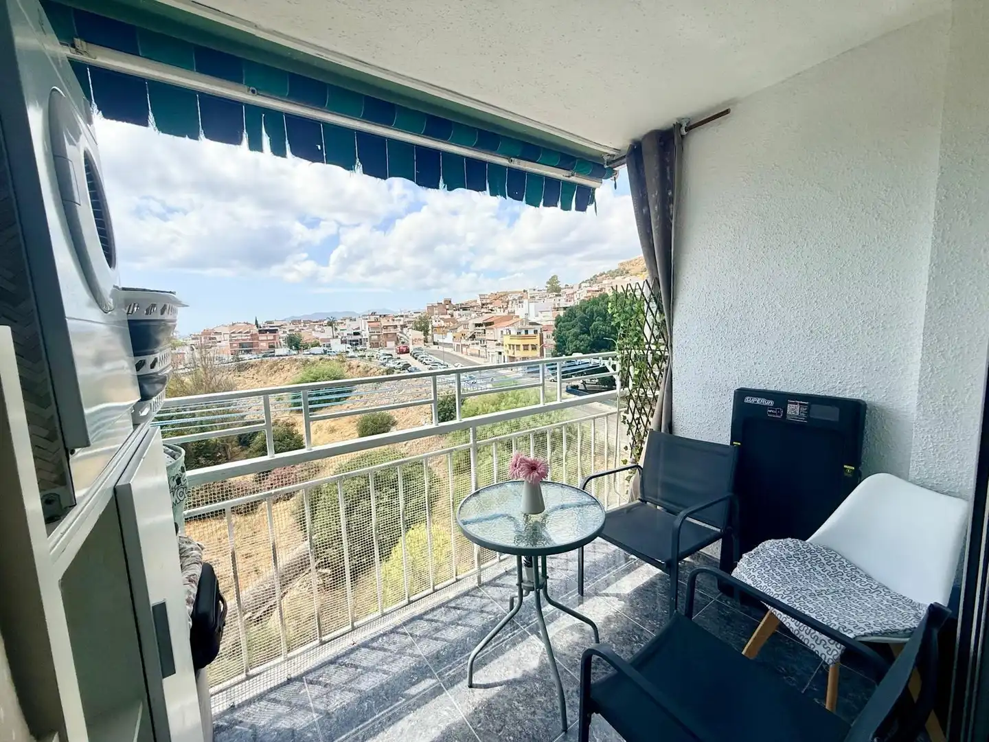 Terrassa de Pis en venda en Málaga amb Jardí privat, Moblat i Balcó