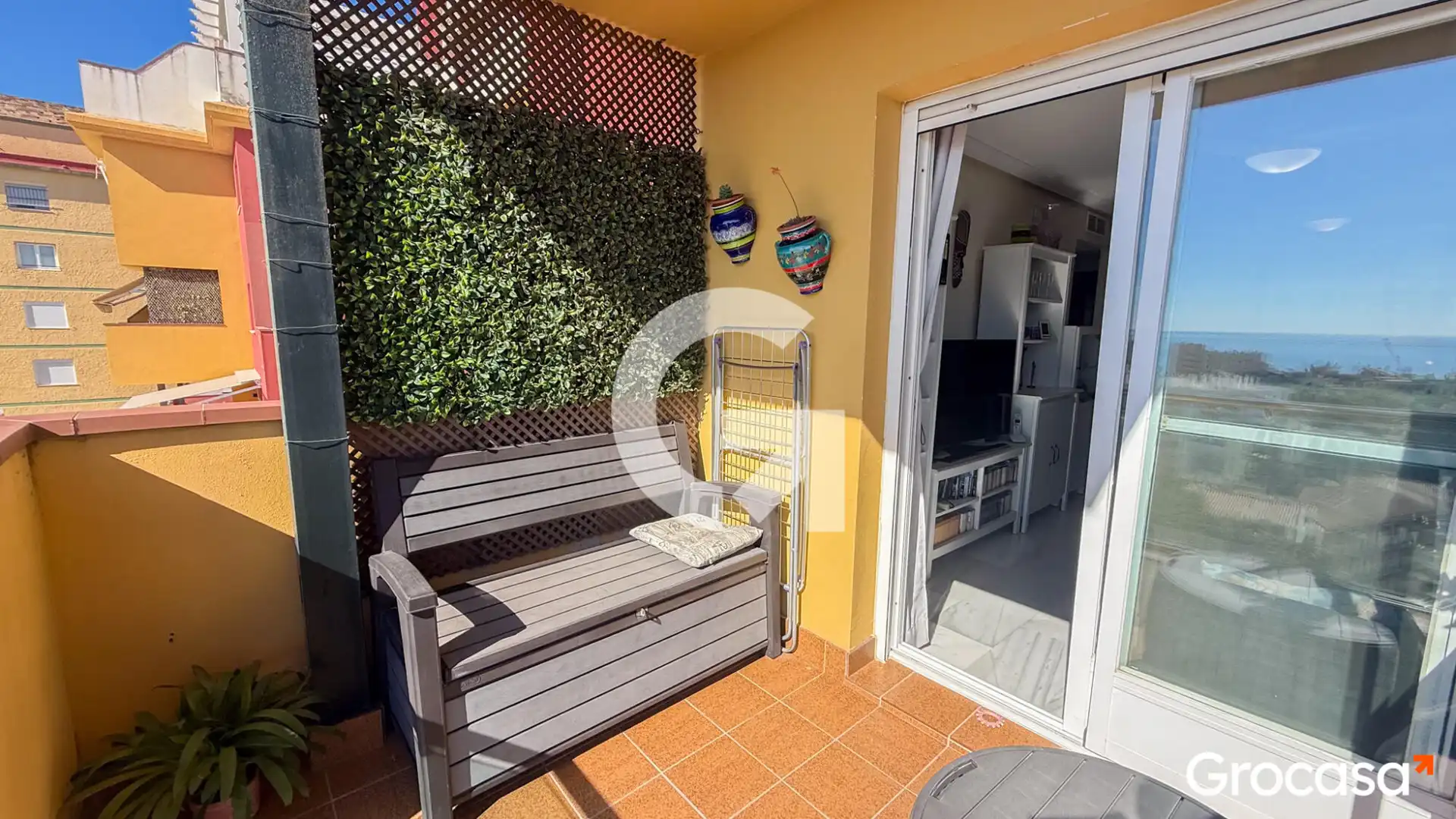 Balcony of Flat for sale in Torremolinos  with Air Conditioner, Heating and Terrace