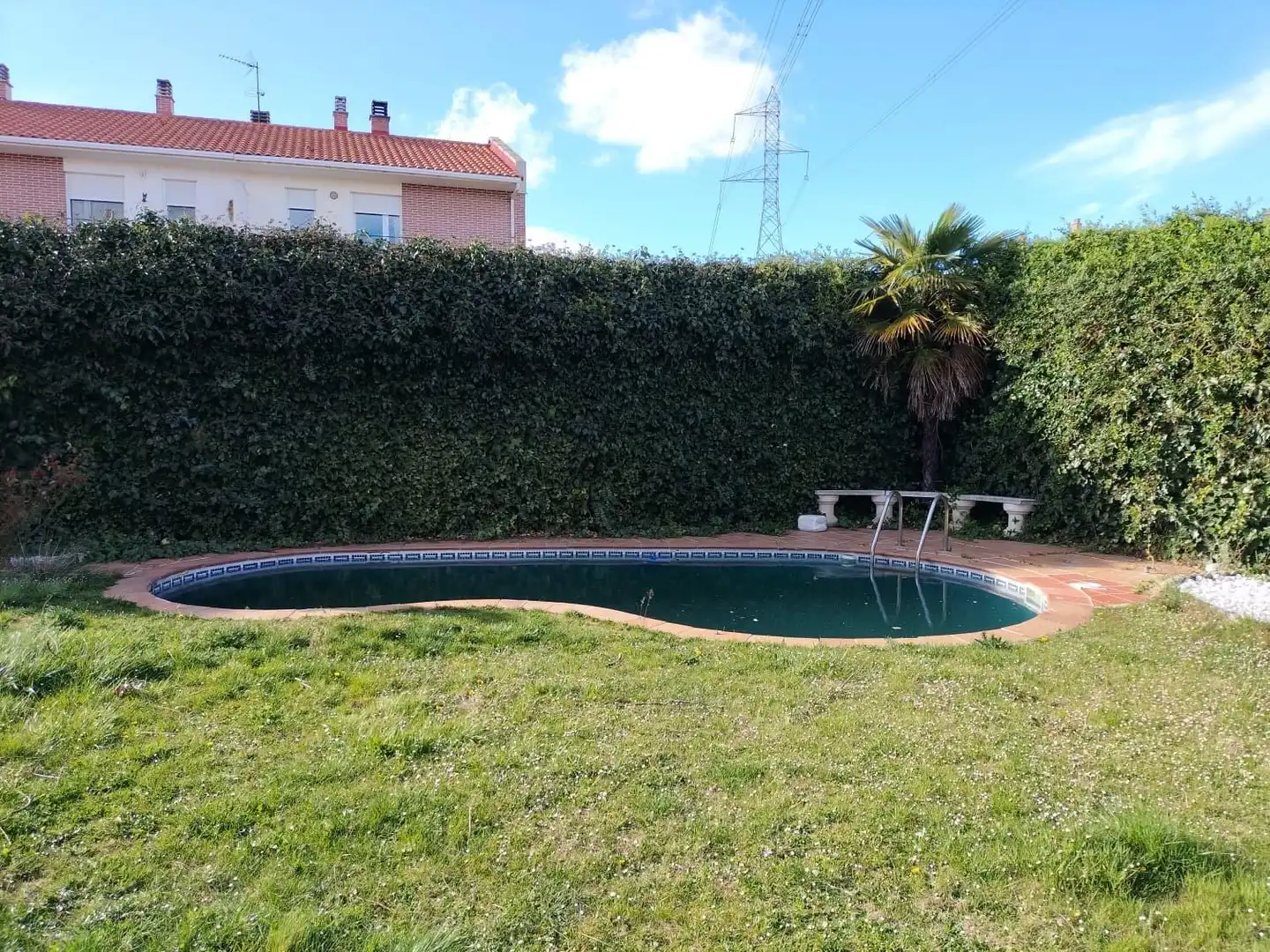 Piscina de Casa o chalet en venta en Villalobón con Calefacción, Jardín privado y Parquet
