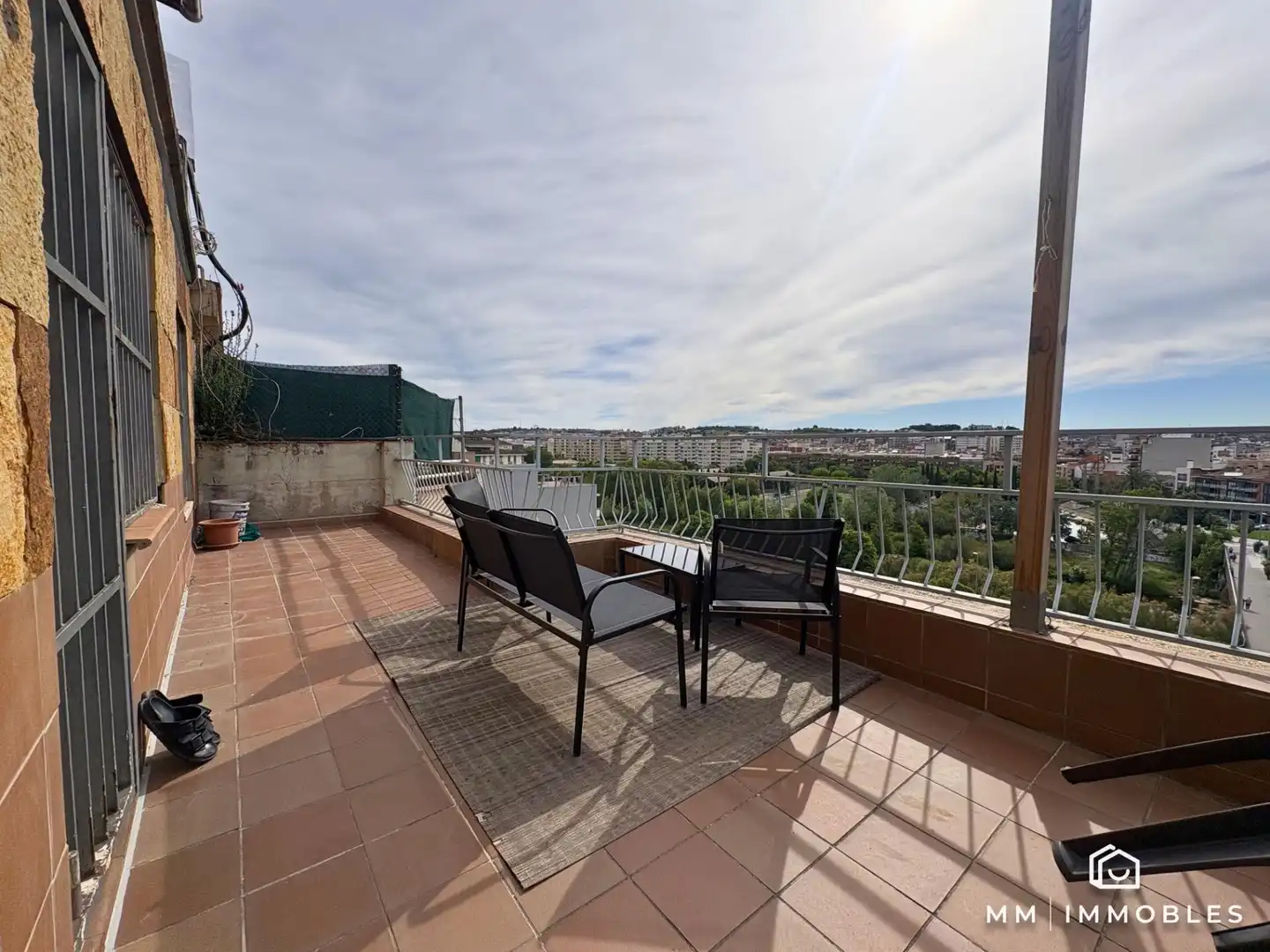 Terrasse von Dachboden zum Verkauf in Granollers mit Terrasse