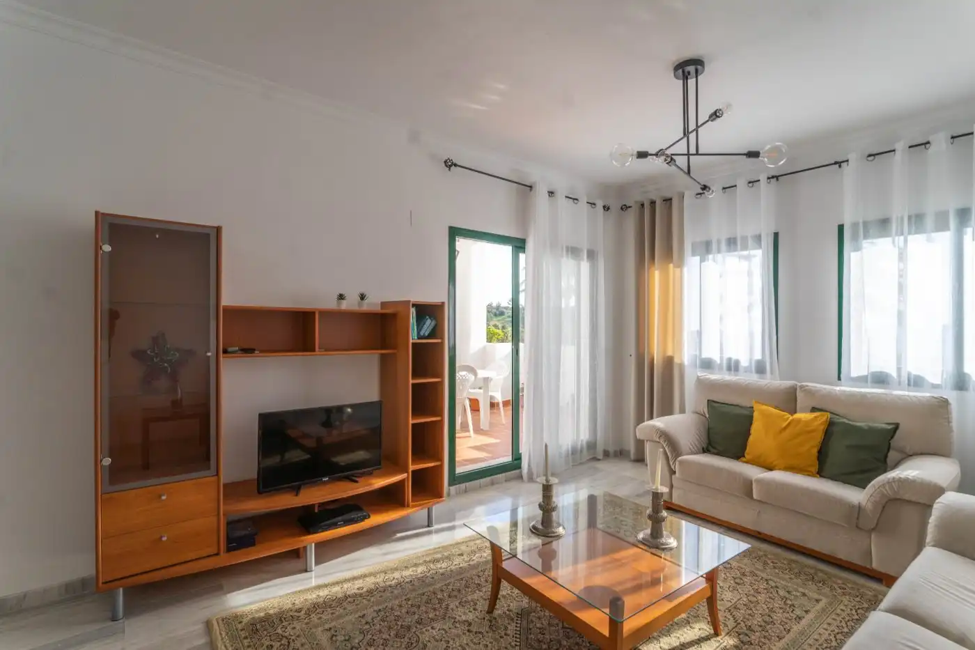 Sala d'estar de Pis de lloguer en Alhaurín Golf 