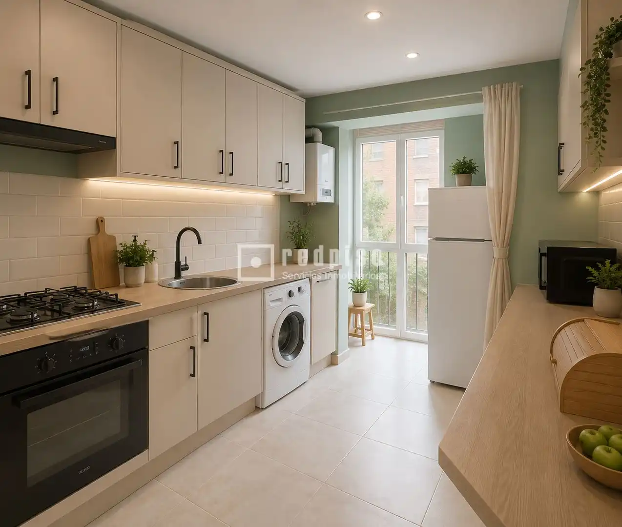 Cocina de Piso en venta en Madrid con Calefacción y Terraza