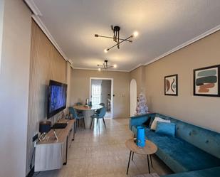 Living room of House or chalet to rent in Orihuela  with Air Conditioner, Terrace and Swimming Pool