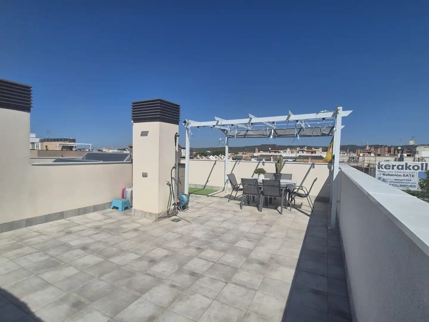 Terrace of Attic for sale in Cubelles  with Air Conditioner and Terrace