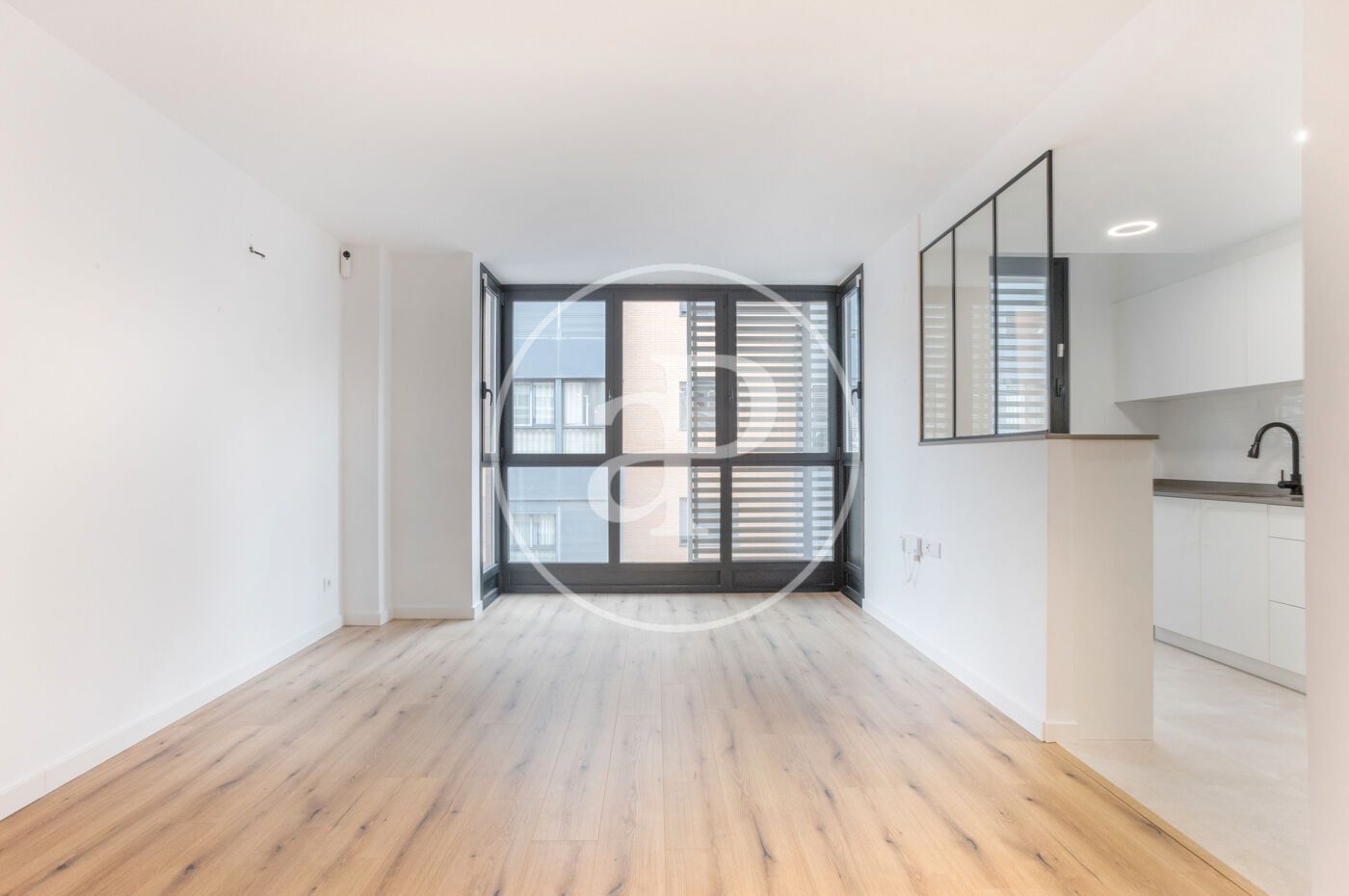 Living room of Flat for rent in  Valencia Capital  with Air Conditioner, Heating and Storage room