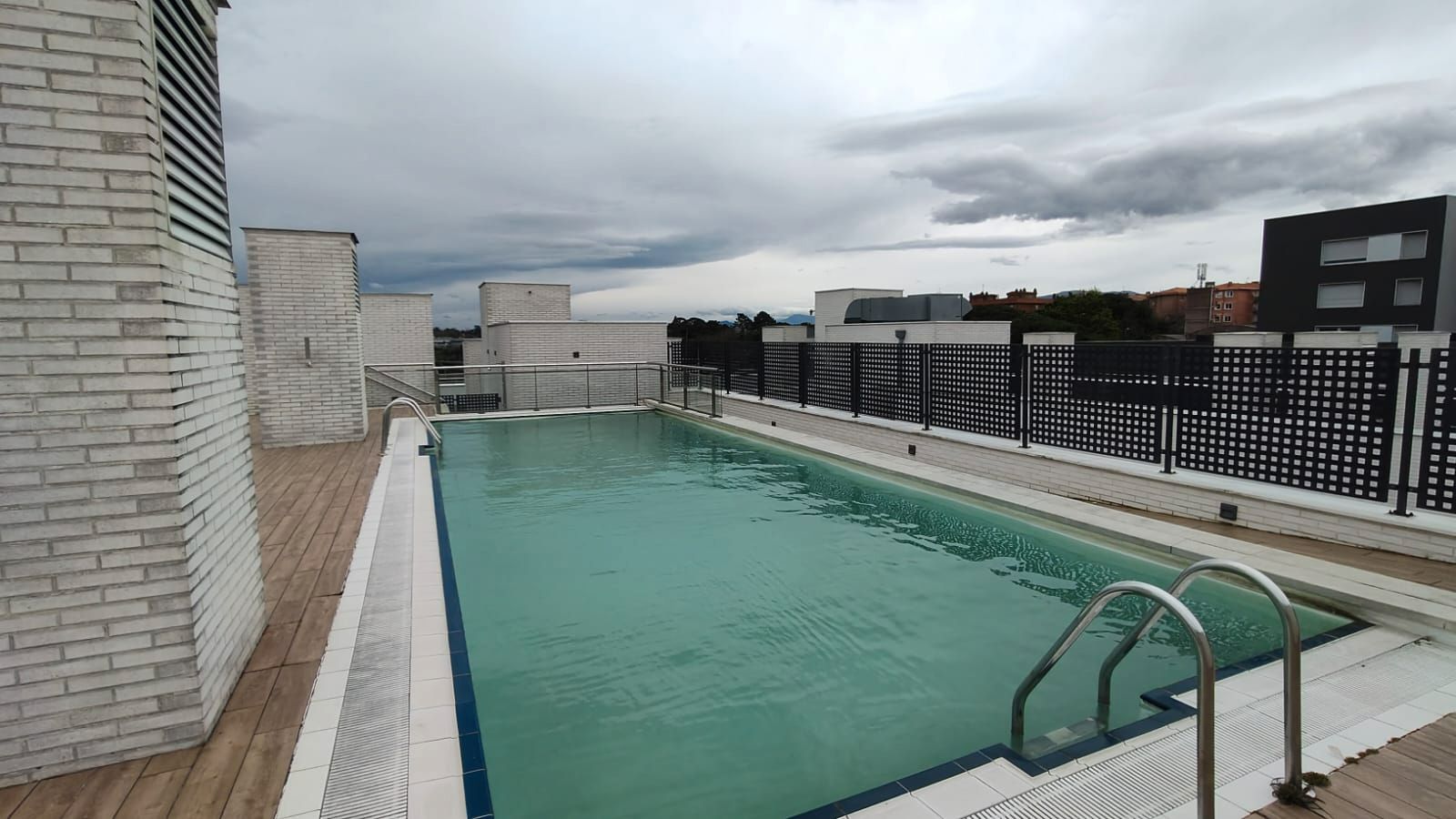 Swimming pool of Flat for sale in Getxo   with Heating, Terrace and Storage room