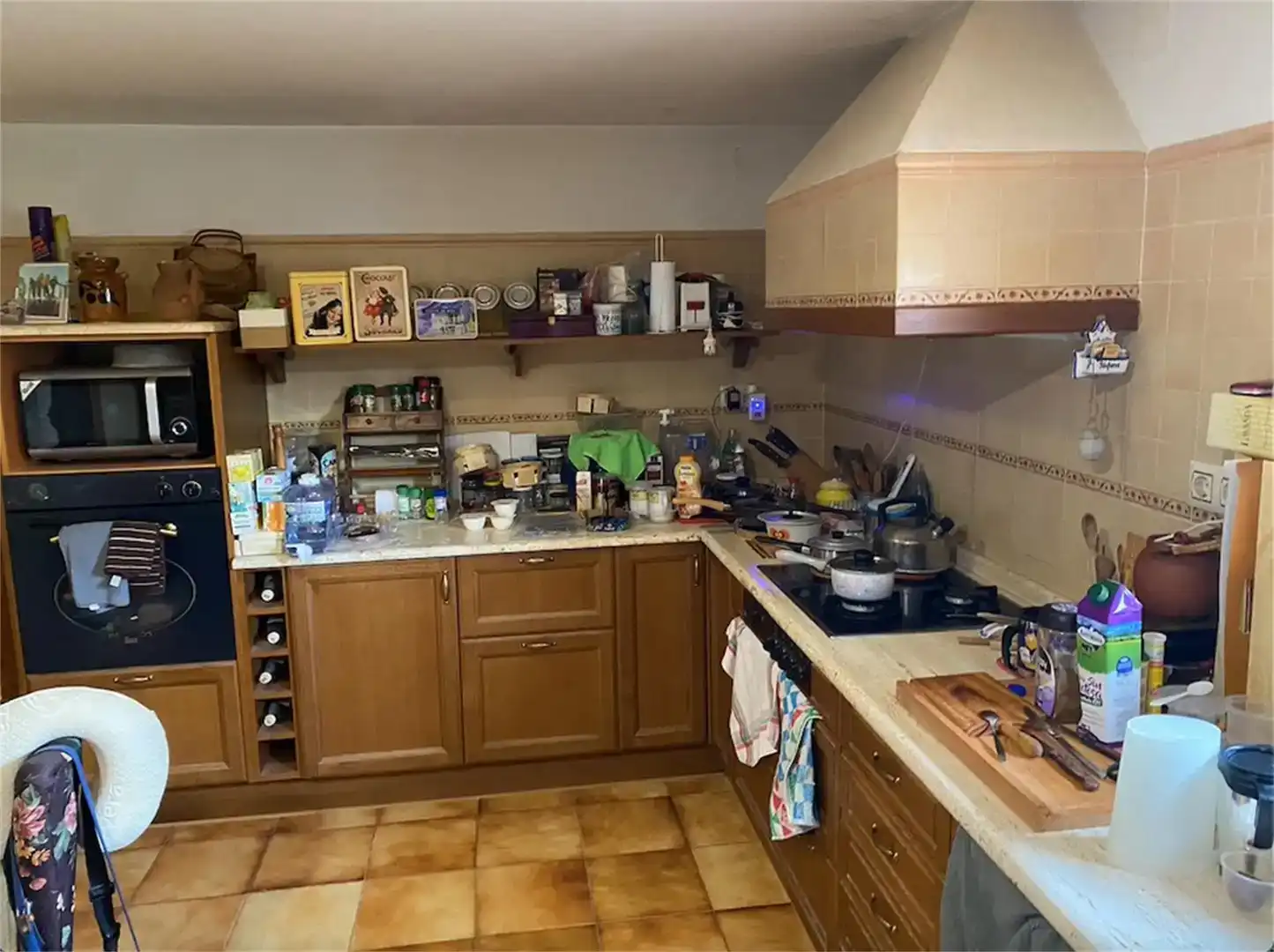 Cocina de Finca rústica en venta en La Granadella con Jardín privado, Amueblado y TV