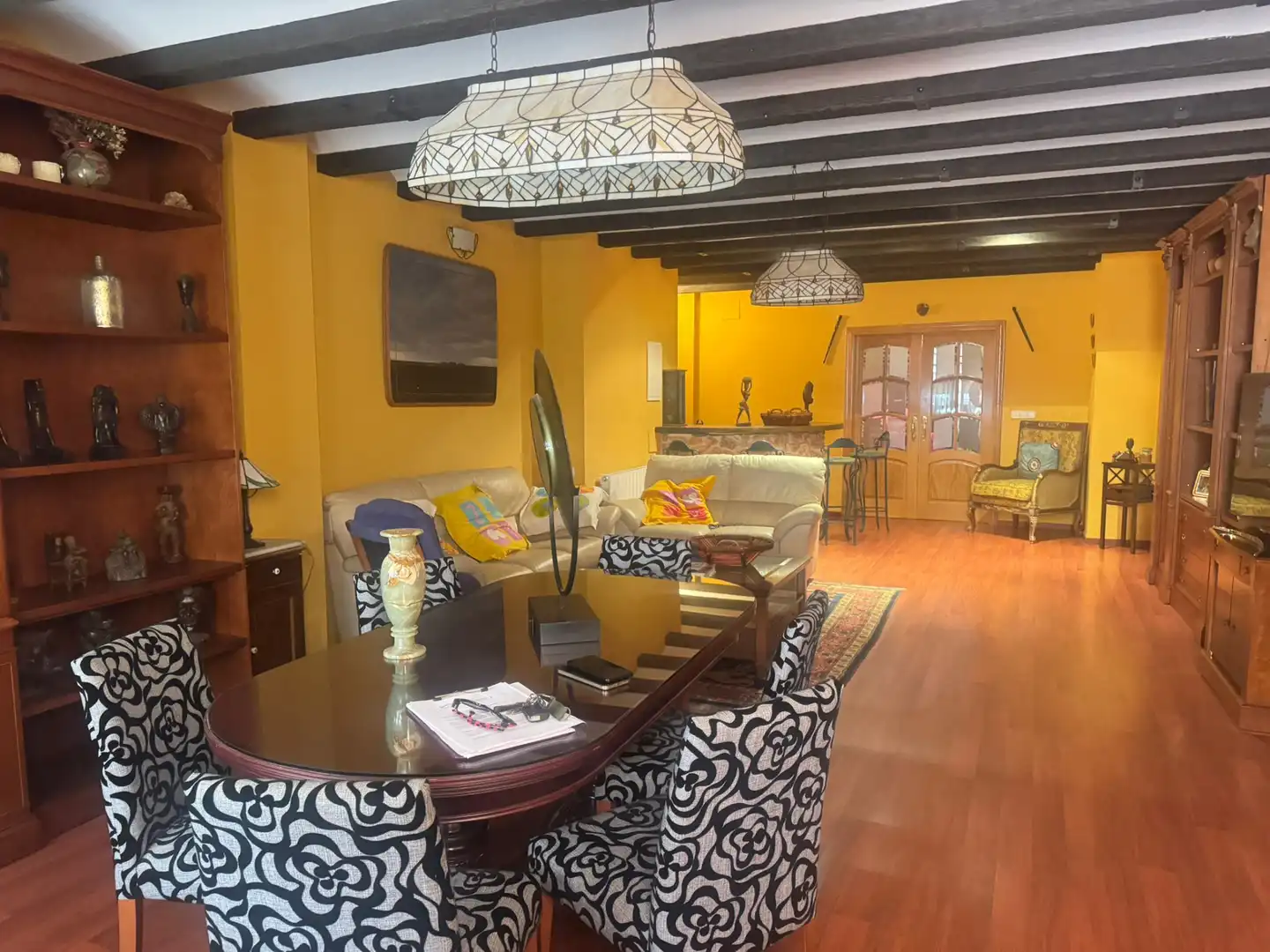 Sala d'estar de Casa o xalet en venda en Motilla del Palancar amb Aire condicionat, Calefacció i Jardí privat