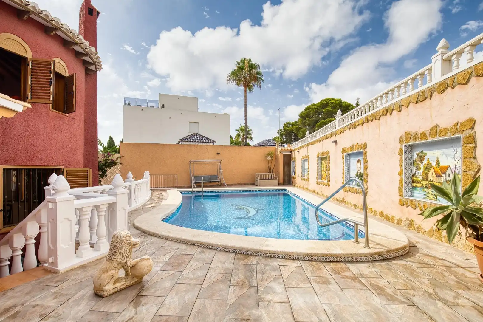 Piscina de Casa o chalet en venta en Torrevieja con Aire acondicionado, Calefacción y Terraza