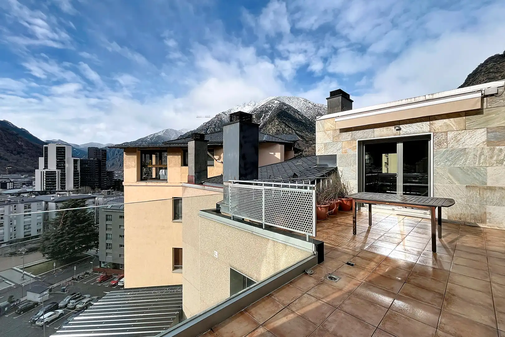 Terrace of Attic for sale in Escaldes – Engordany  with Air Conditioner, Heating and Terrace