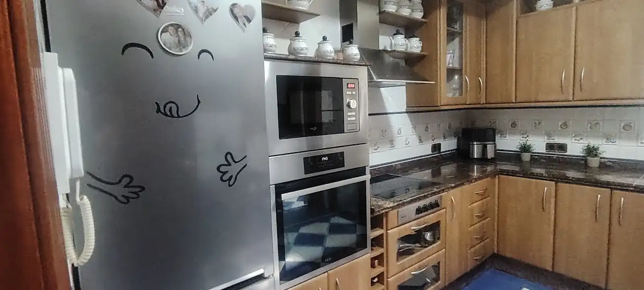 Küche von Wohnung zum Verkauf in Linares mit Klimaanlage und Heizung