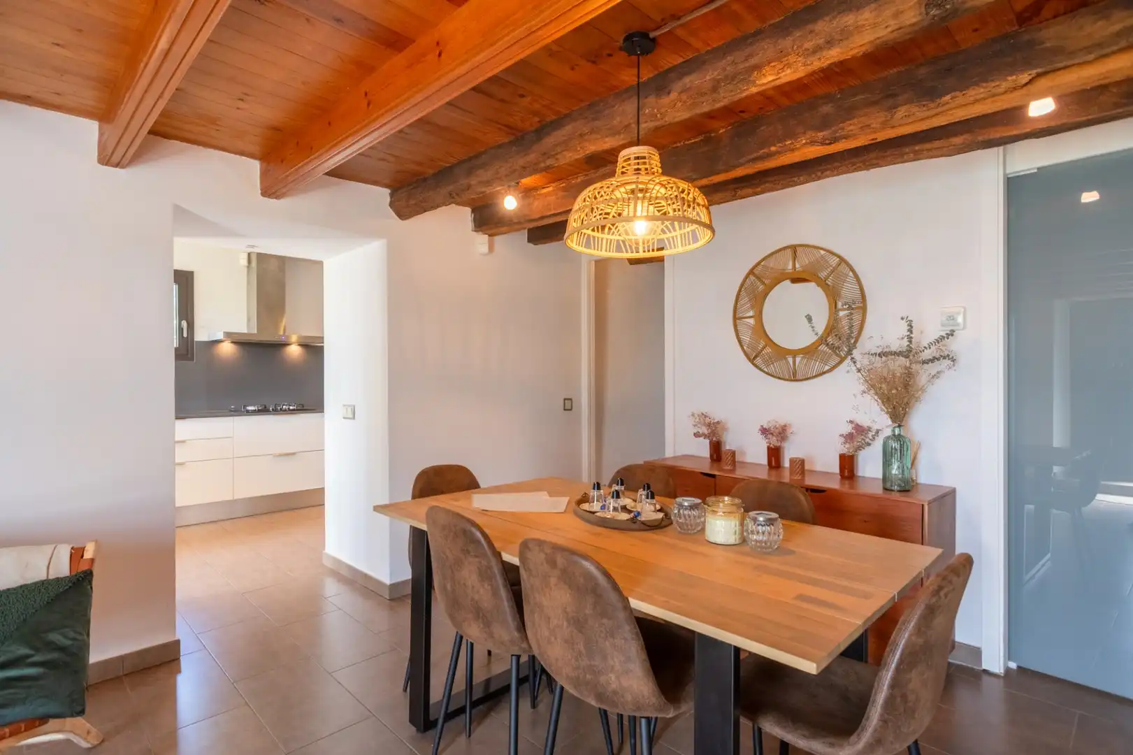 Dining room of Houses for sale in Vilademuls  with Air Conditioner, Heating and Terrace