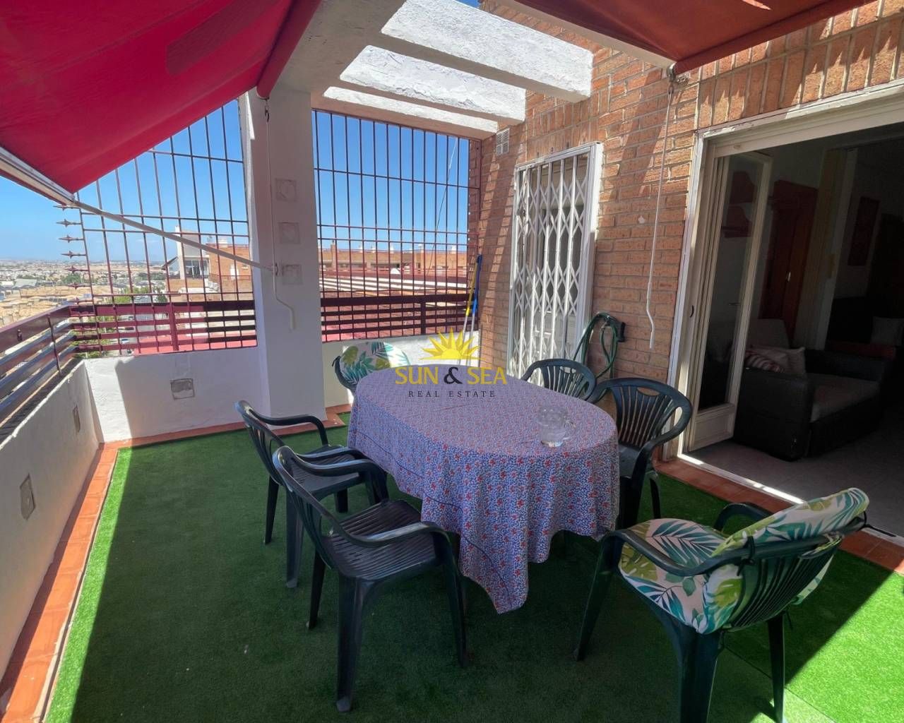 Terrace of Attic to rent in Torrevieja  with Air Conditioner, Heating and Terrace