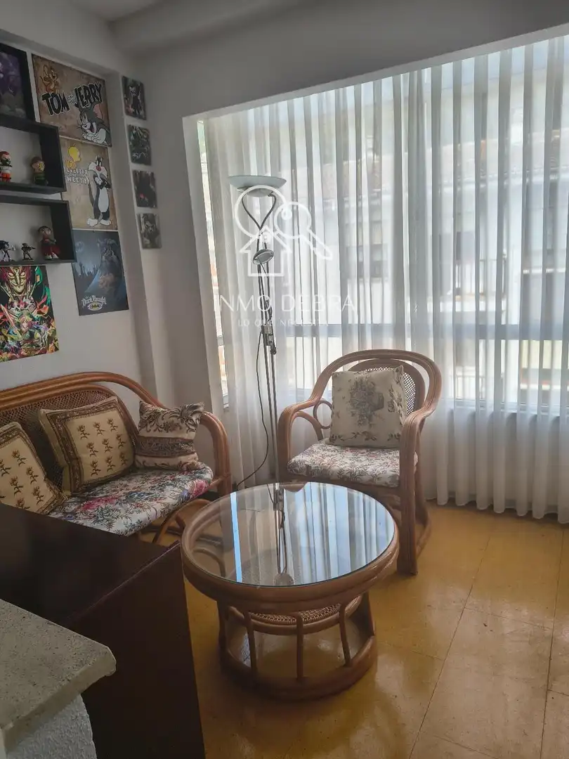 Wohnzimmer von Wohnung zum Verkauf in Cudillero mit Parkett, Terrasse und Möbliert