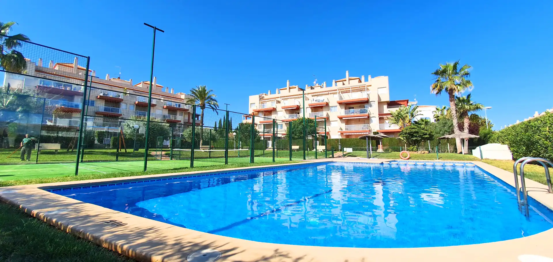 Swimming pool of Apartments for rent in Dénia  with Air Conditioner, Heating and Terrace