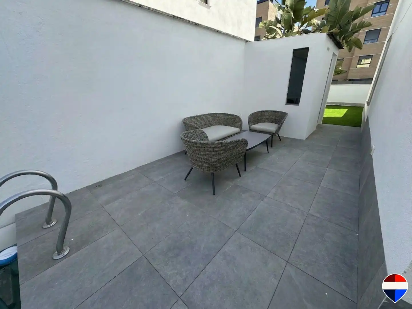 Terrace of Detached homes for sale in Mairena del Aljarafe  with Air Conditioner, Terrace and Storage room