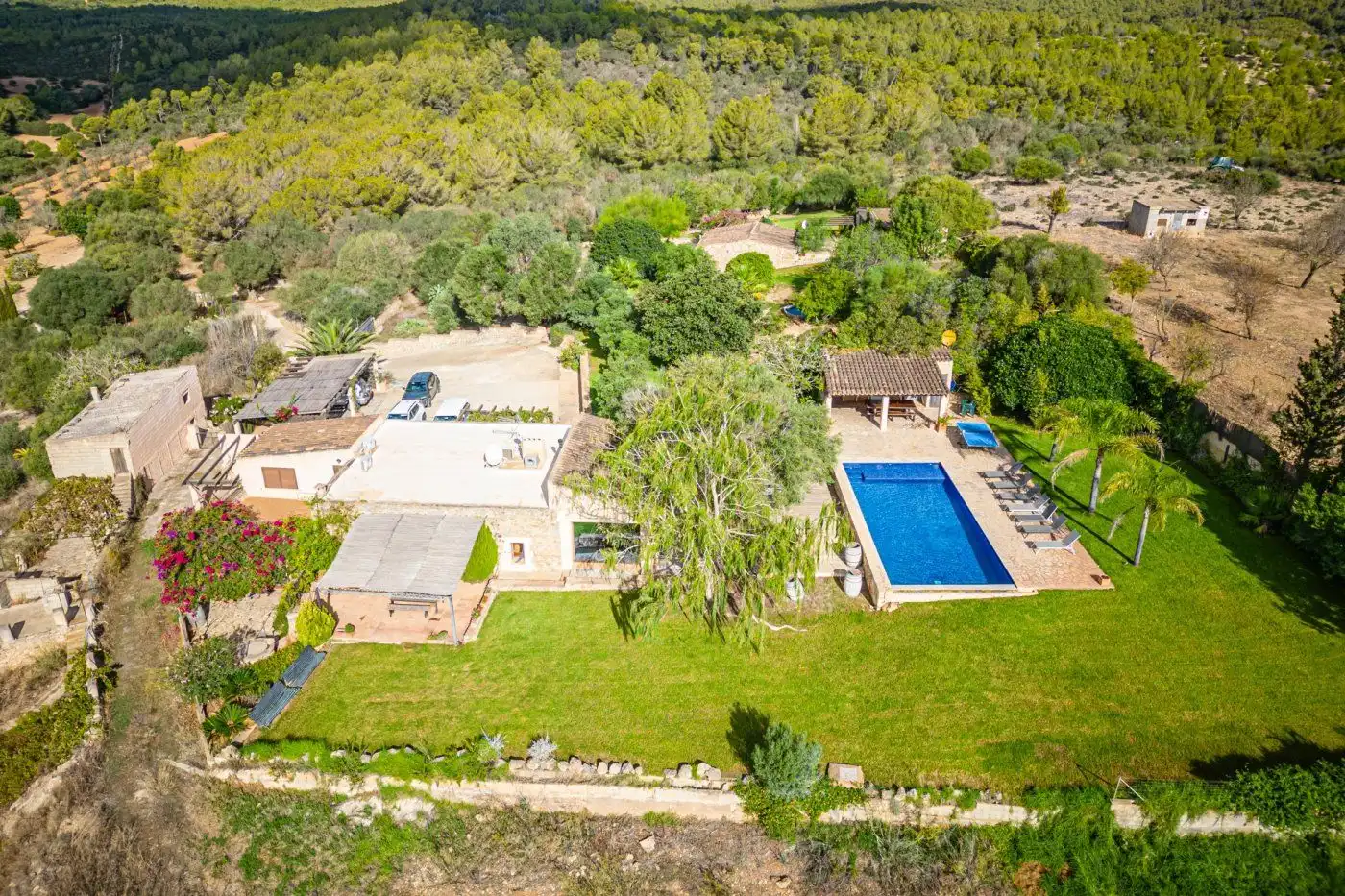 Garden of Houses for sale in Manacor  with Air Conditioner, Private garden and Terrace