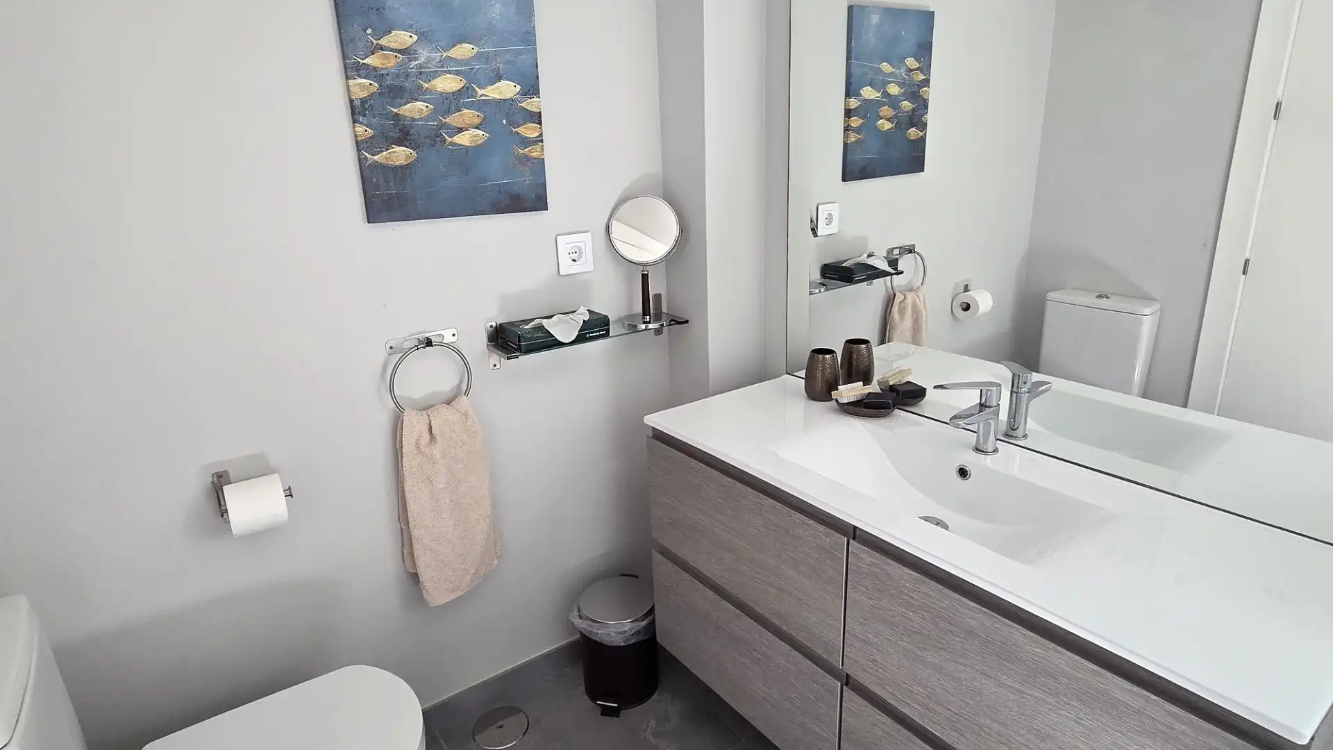 Bany de Casa o xalet en venda en Cartagena amb Aire condicionat, Jardí privat i Terrassa