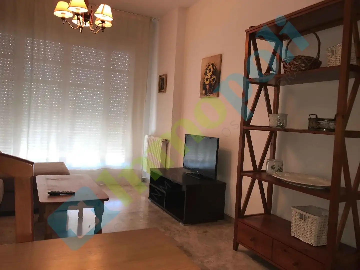 Sala d'estar de Apartament de lloguer en Badajoz amb Aire condicionat, Calefacció i Jardí privat