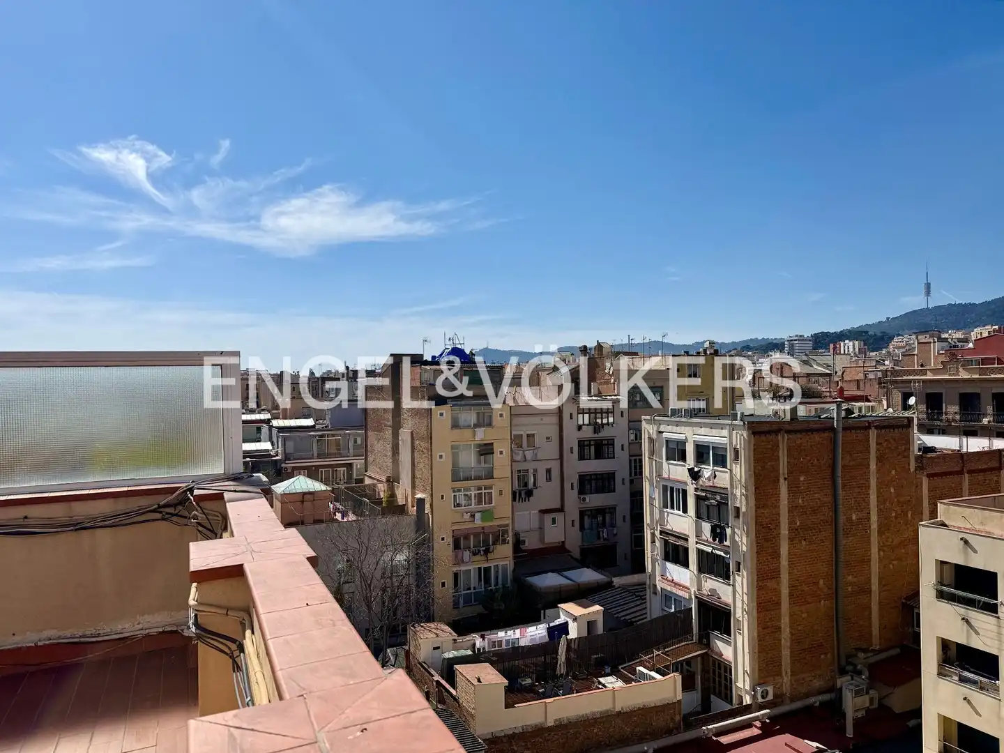 Terrace of Flat for rent in Barcelona  with Air Conditioner, Heating and Parquet flooring