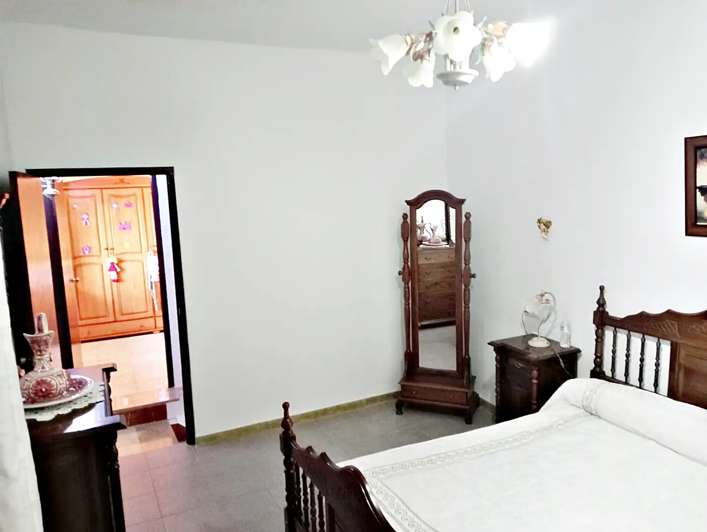 Schlafzimmer von Country house zum Verkauf in Carratraca mit Privatgarten, Terrasse und Möbliert