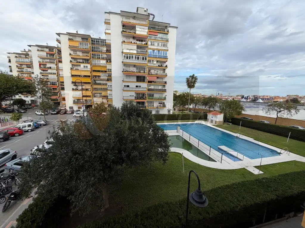 Exterior view of Flat for sale in Mijas  with Private garden, Terrace and Community pool