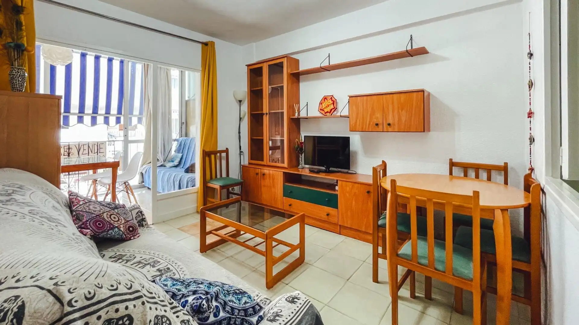 Sala de estar de Piso en venta en Benidorm con Aire acondicionado, Terraza y Balcón