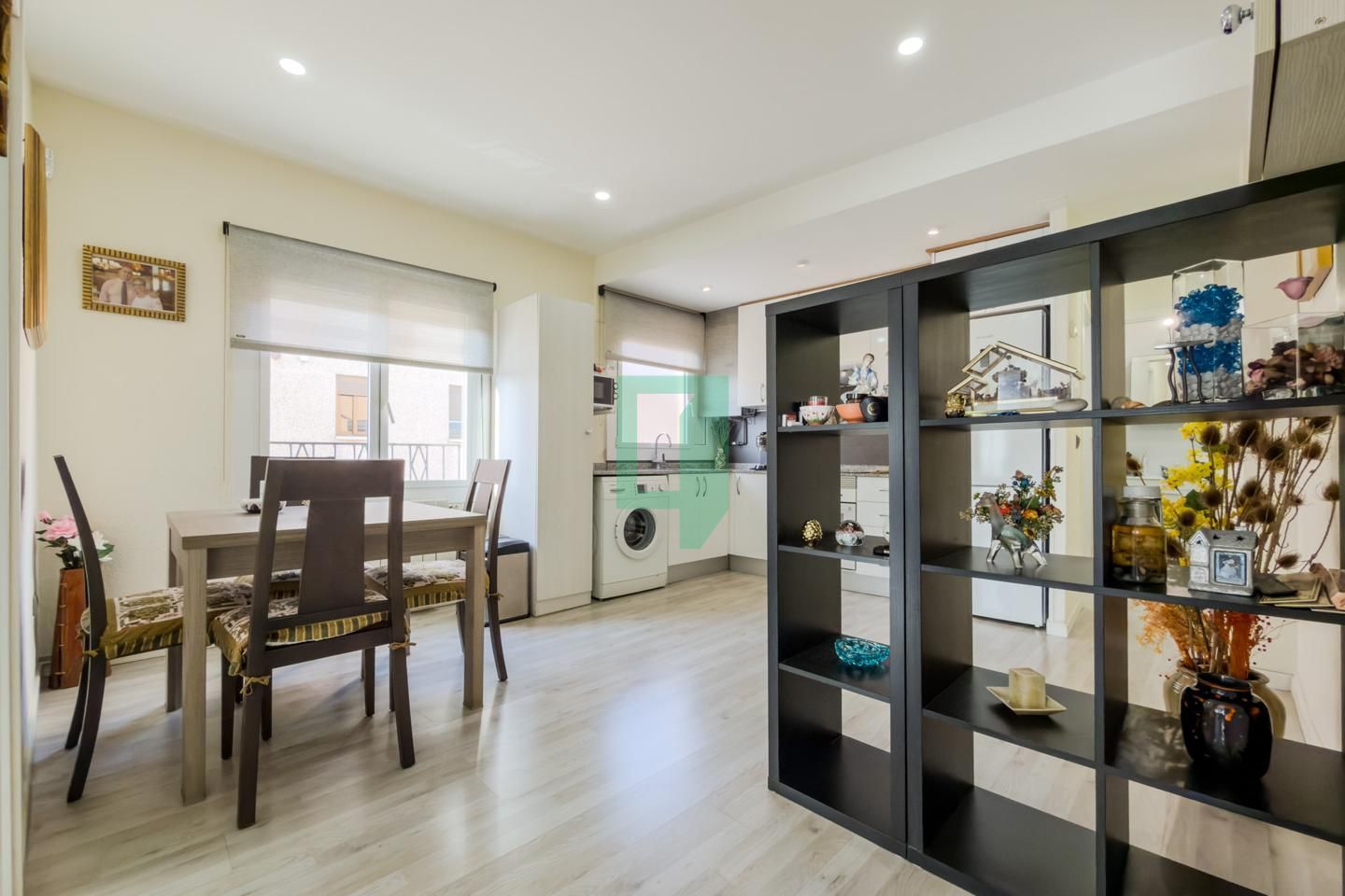 Kitchen of Flat for sale in Badalona  with Heating and Parquet flooring