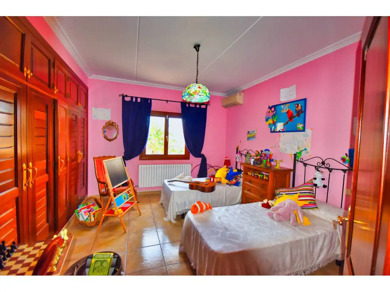 Schlafzimmer von Country house zum Verkauf in Santa Margalida mit Heizung, Privatgarten und Terrasse