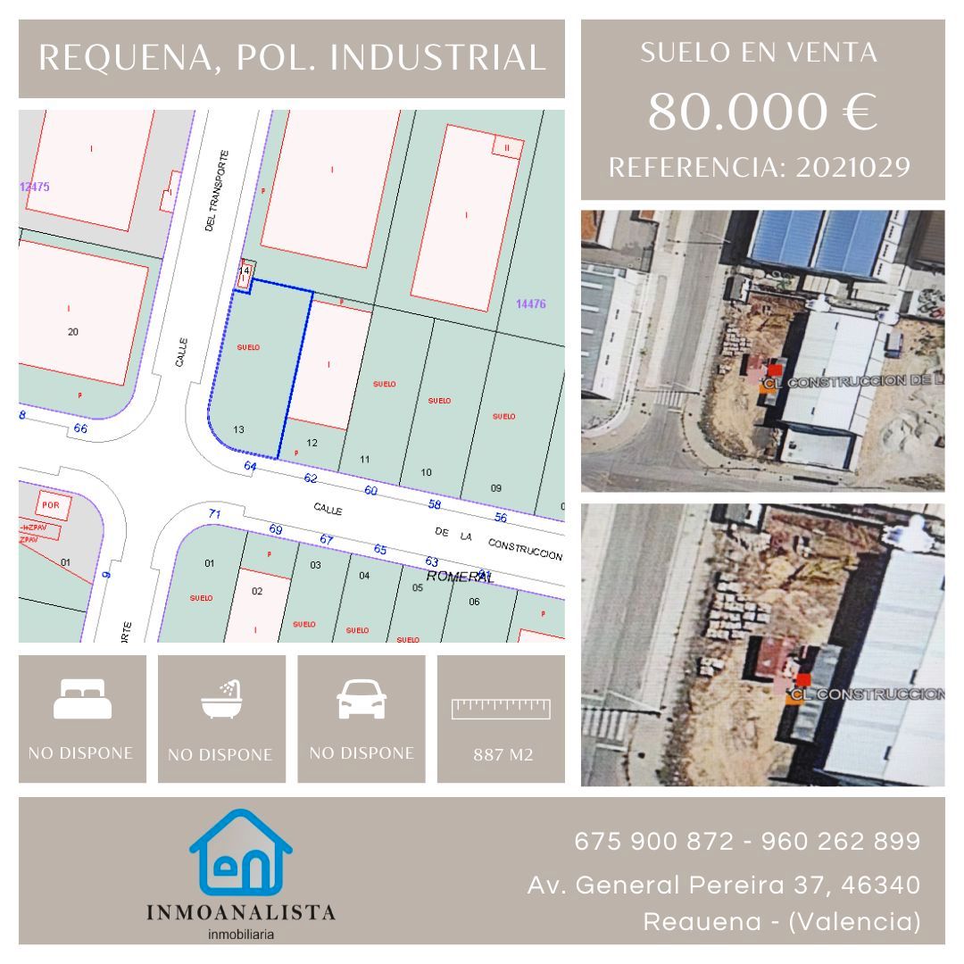 Terreny industrial en venda en Requena