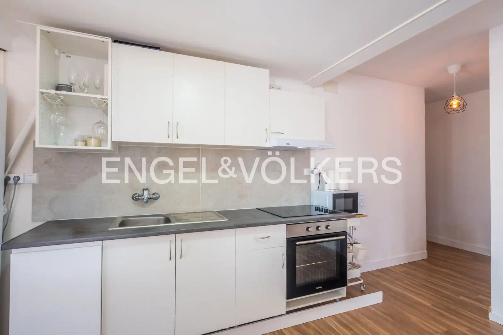 Kitchen of Flat for rent in Sagunto / Sagunt  with Air Conditioner, Heating and Parquet flooring